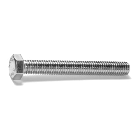 Midwest Fastener 18-8, 3/8"-16 Hex Head Tap Bolt, Plain Stainless Steel, 3 in L, 4 PK 78704